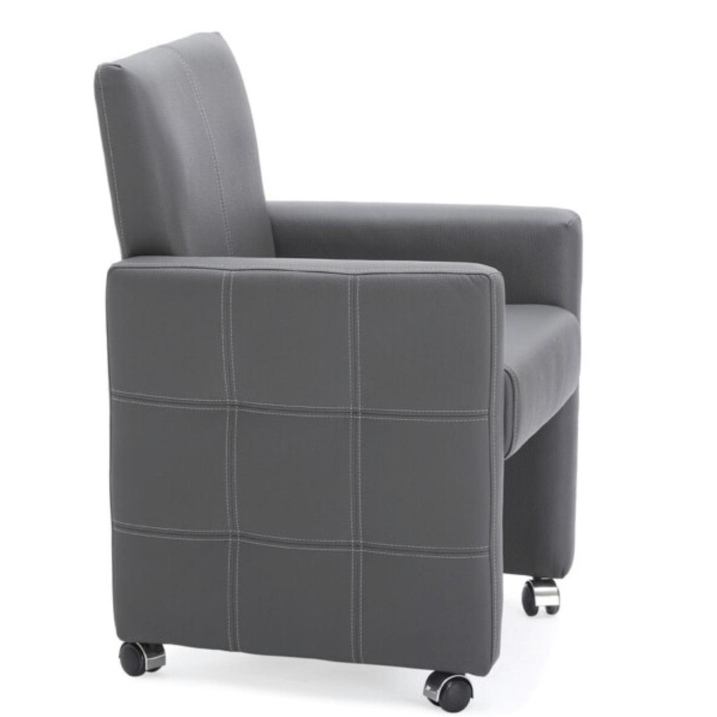 Prestige-2 darkgrey/ Vorzugleder*