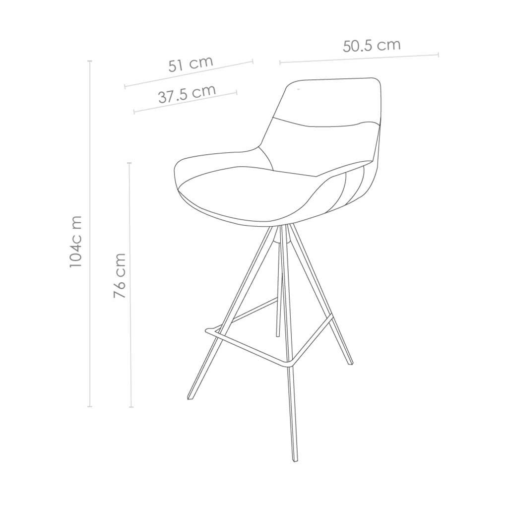 Excellent Bar, Bicolor grey