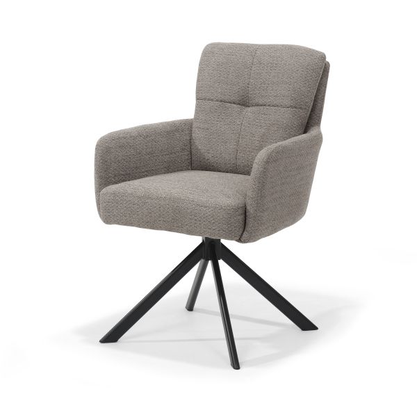 Fredo, taupe Echt Federkern