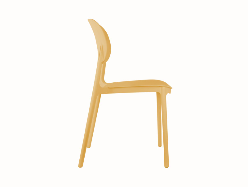 Dining Chair Cheer, yellow