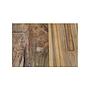 Natur-Tischplatte Altholz rund (grade Kante)