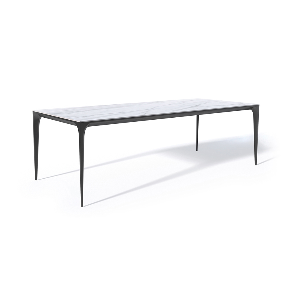 Esstisch Yari 200 Keramik Champagner