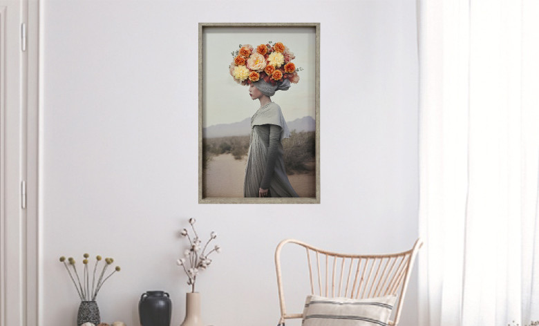 Wanddeko 83x123cm TH.1