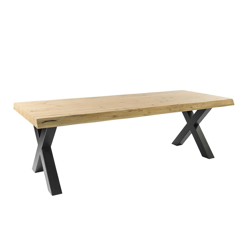 Maßtisch-6, 160+, Eiche MBS, Baumkante