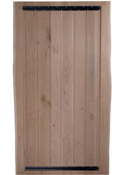 Bistrotisch-4, 110+ Eiche MBS Baumkante+X