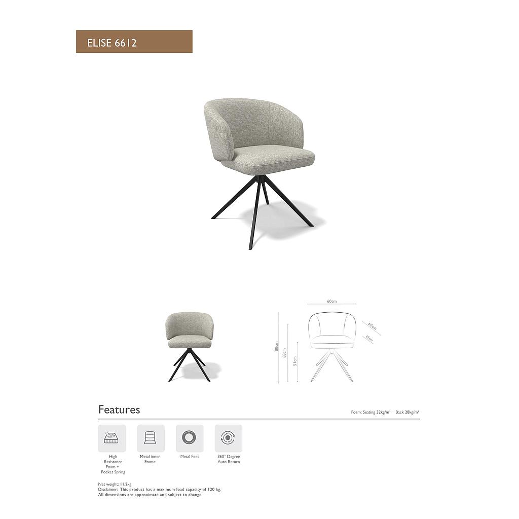 Ellis AL, Steel/ Sitz Federkern