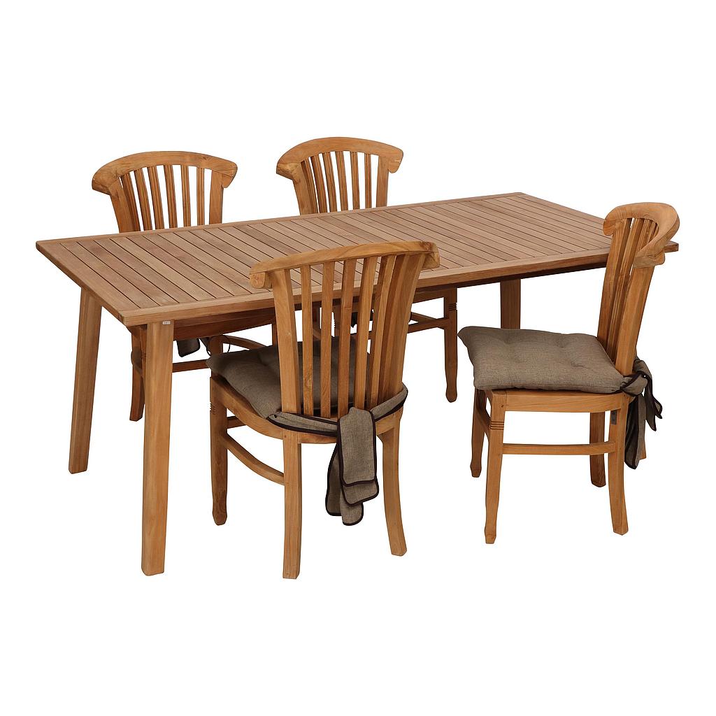 Batavia Teak 160/ Stuhl