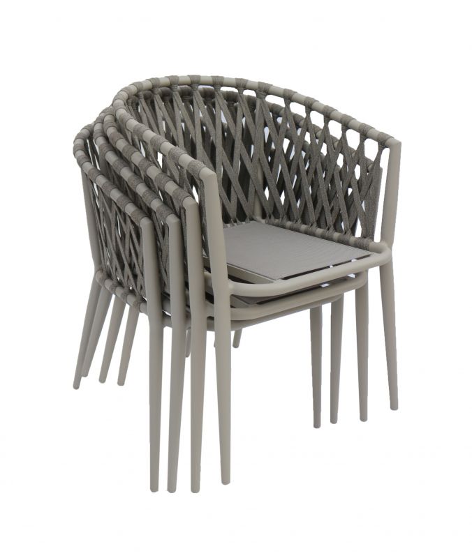 Stuhl "SUNREPO" taupe