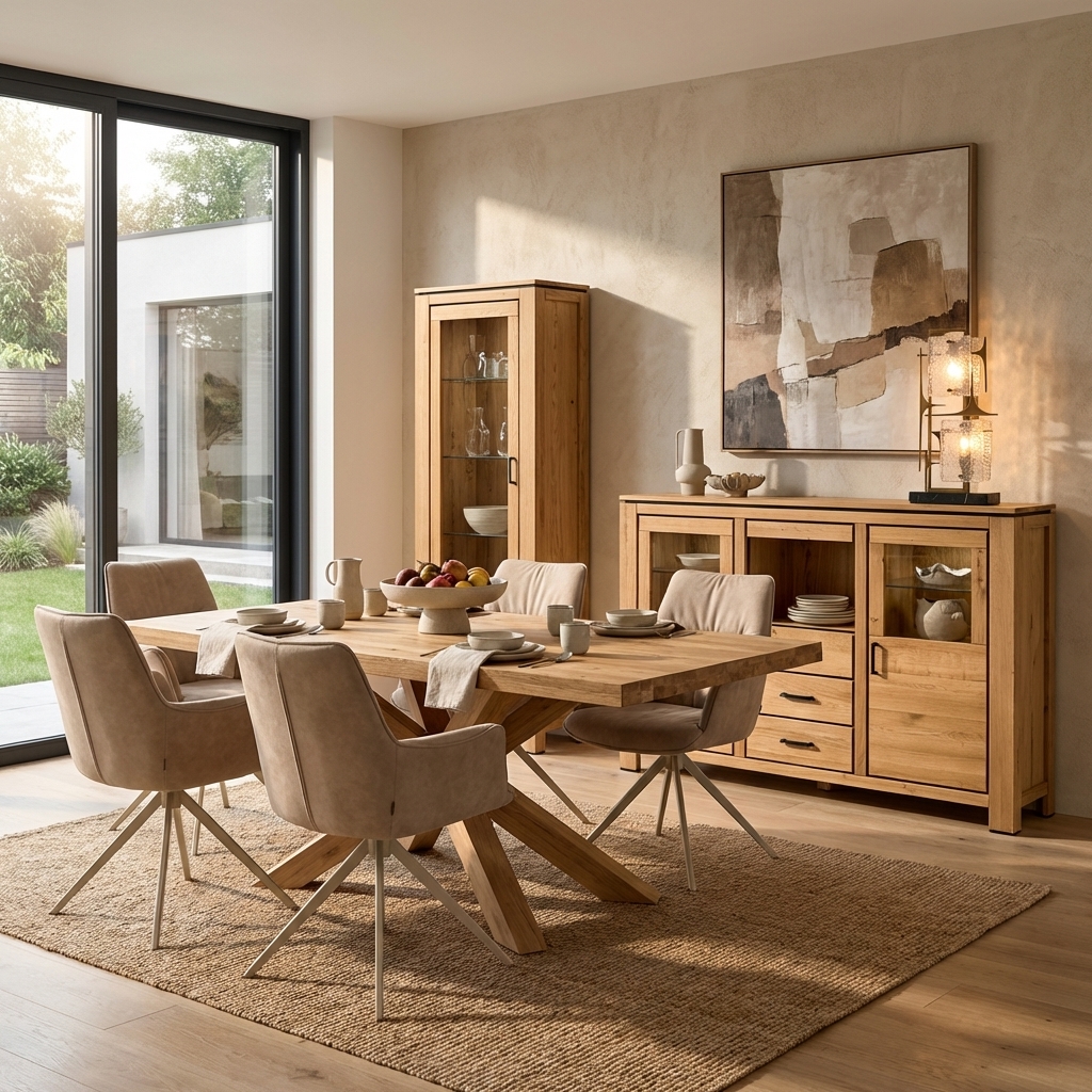 Saargau Beige/ Sitz Federkern