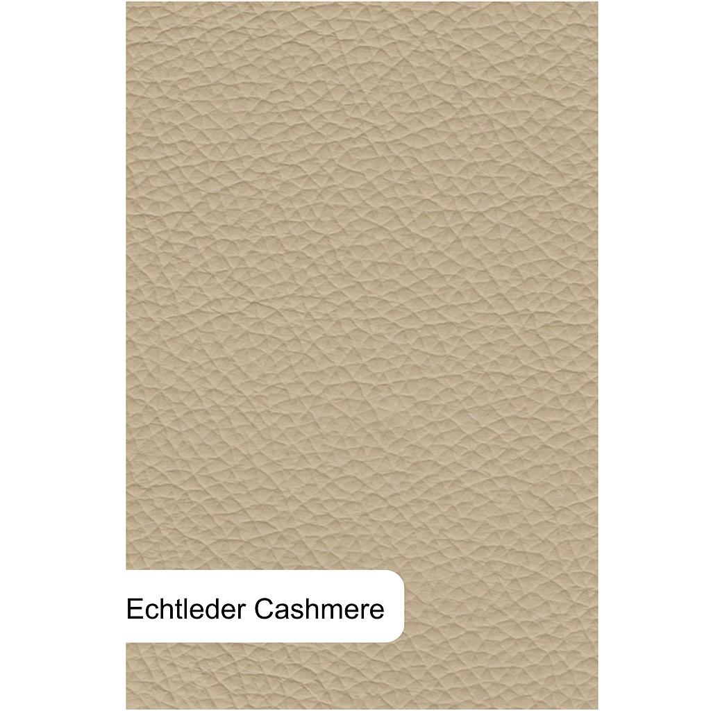 Saargau Leder Creme/ Sitz Federkern
