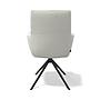 Floria-AL, beige Leder/ Sitz Federkern