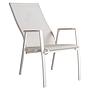 Dallas Pos.stuhl creme Teak-Arm