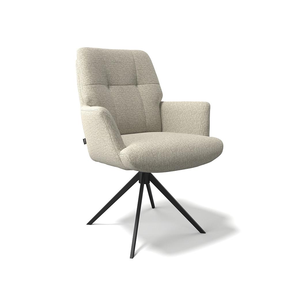 Leder, Floria-AL taupe Sitz Federkern
