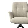 Leder, Floria-AL taupe Sitz Federkern
