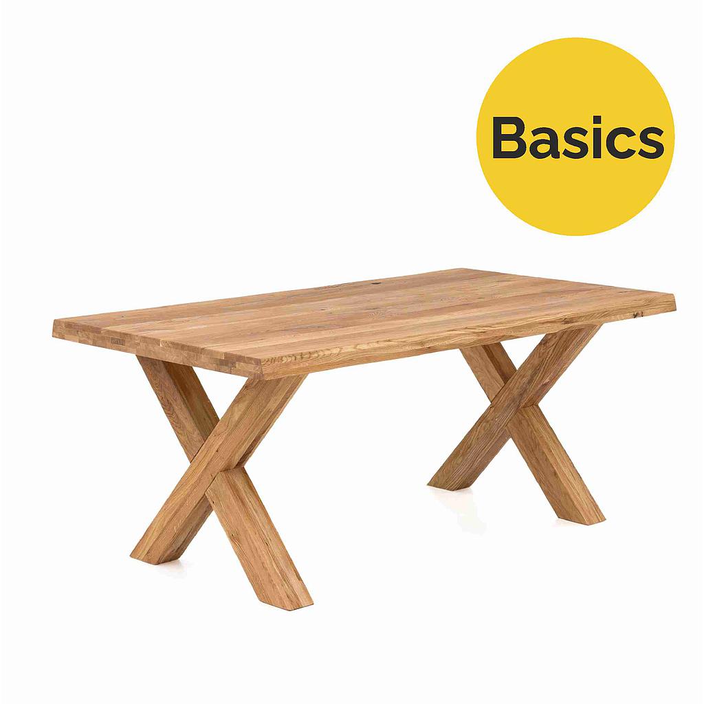 Systemtisch 160+ Eiche 6cm, Wahlkante 