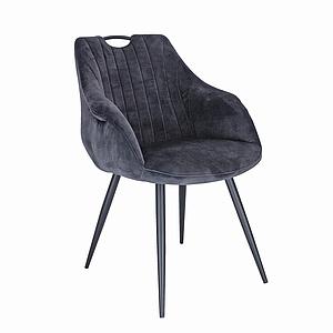 Roy, Velvet-darkgrey