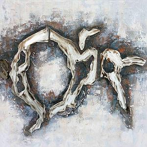 Gemälde 100x100cm No.08