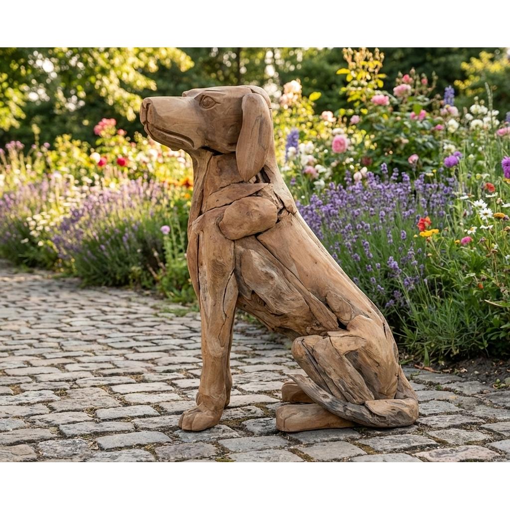 Happy Dog 100cm, Wurzelholz