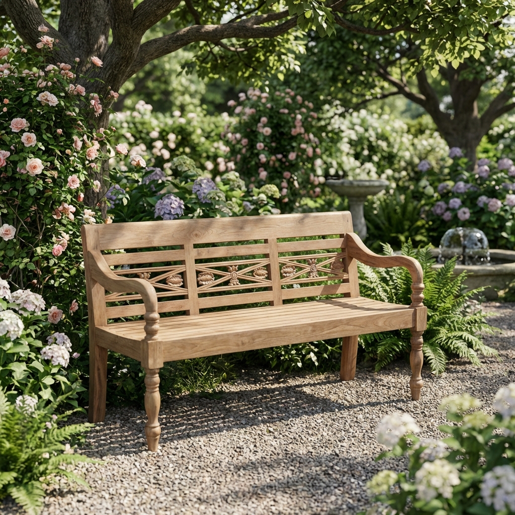 Bank "Station" 3S Altholz