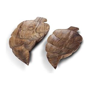 Leaf-Schale Old Wood