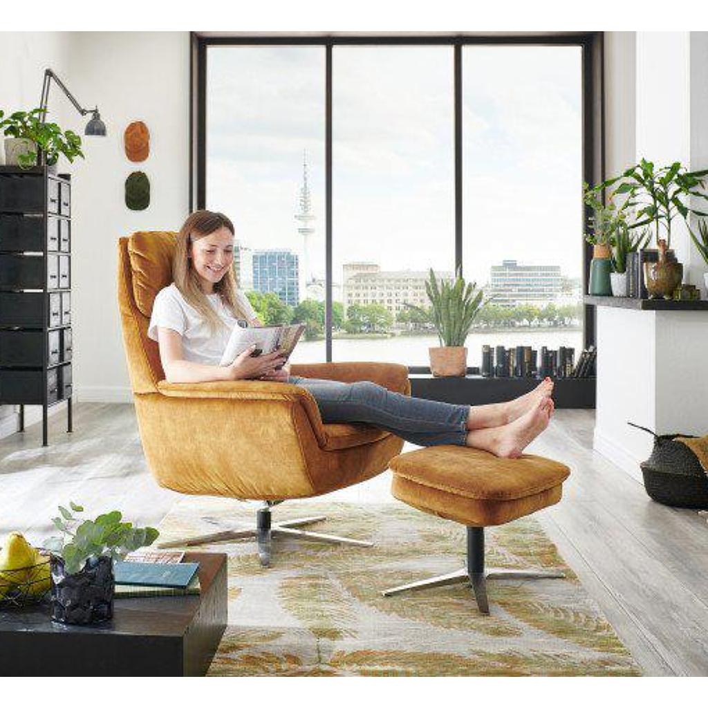 KS 98, ohne Fußhocker, Camel/ *VORZUGSTOFF