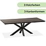 Systemtisch 160+ Eiche black, ECO-Matrix