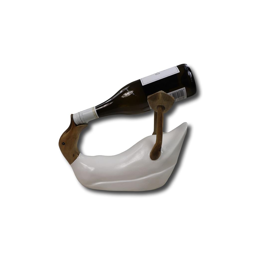 Flaschen-Ente, weiß