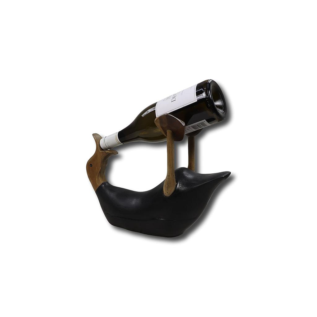 Flaschen-Ente, schwarz