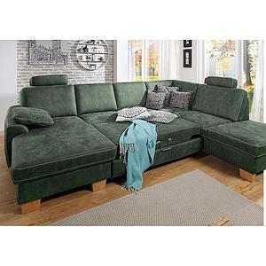 CeDe-Maßsitz WO+Bett LS742016 moss