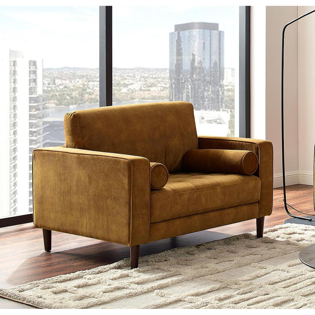 Med/ Sofa Pompös, Gold