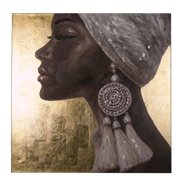 Gemälde 100x100cm Keyah