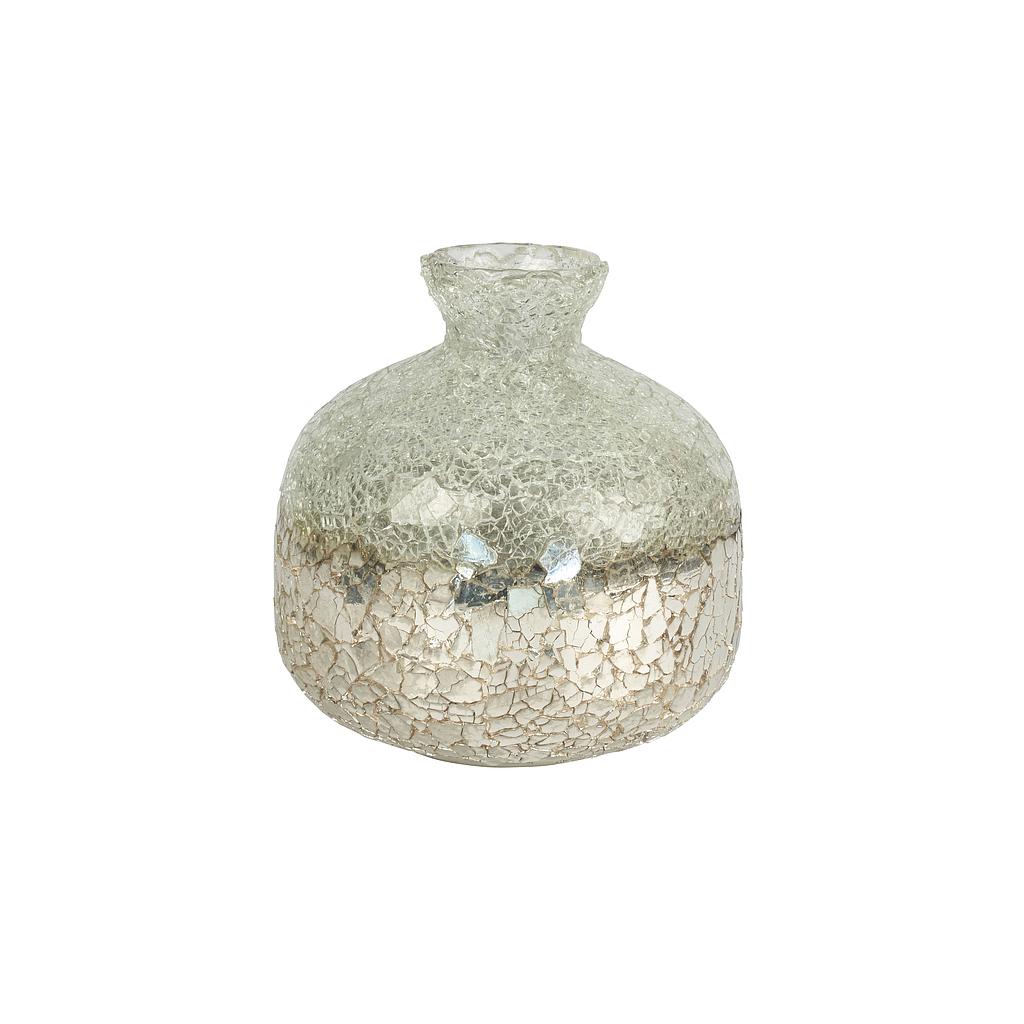Vase "Bowl" klein, cracklé