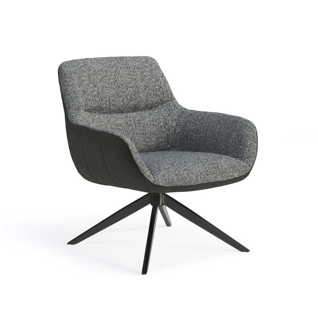 Sessel Excellent, Bicolor grey