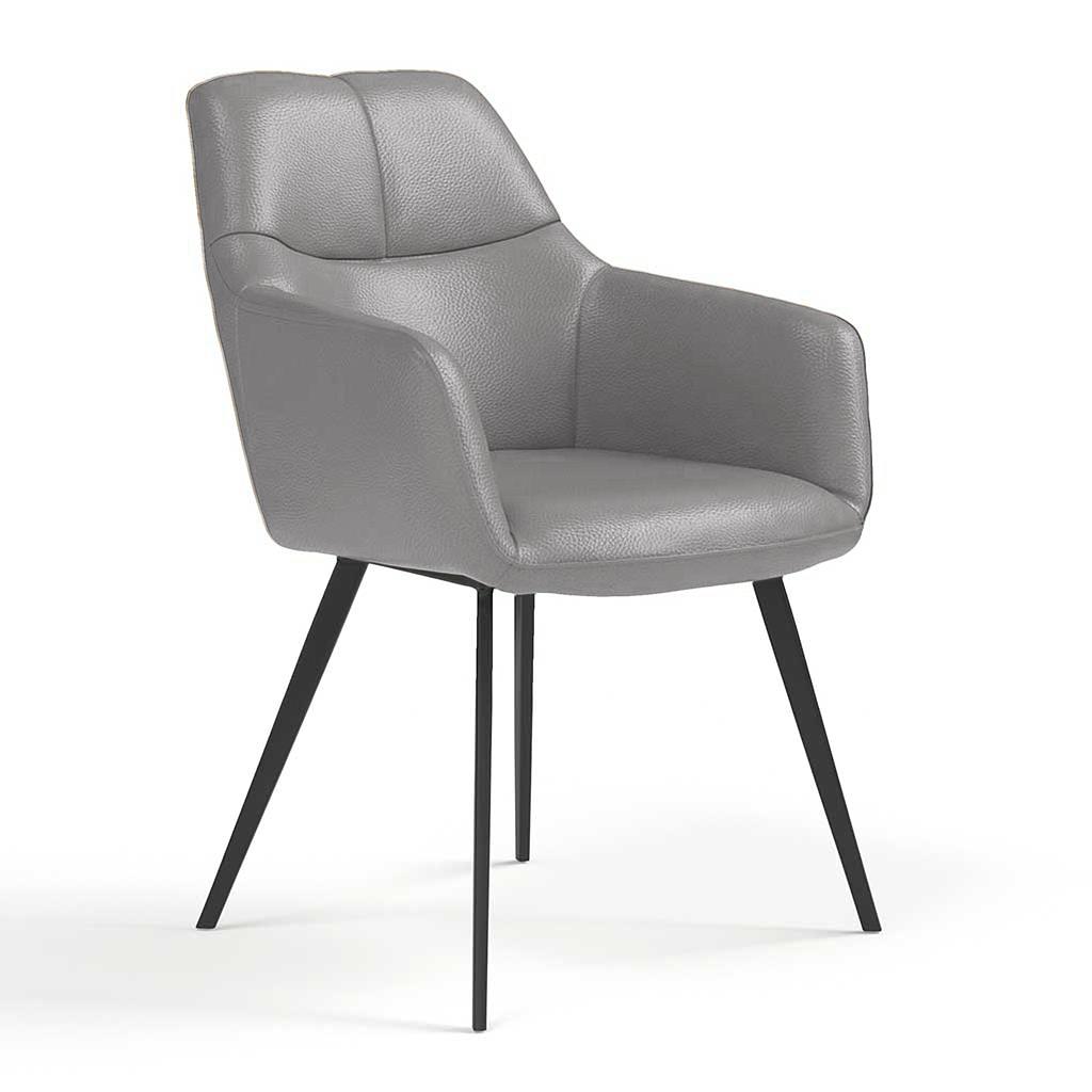 LEDER Bari-AL grey