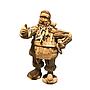 Old Man XXL 175cm, Wurzelholz