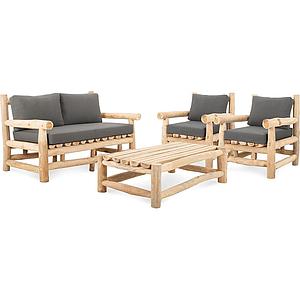 Cave Sitzgruppe Teak