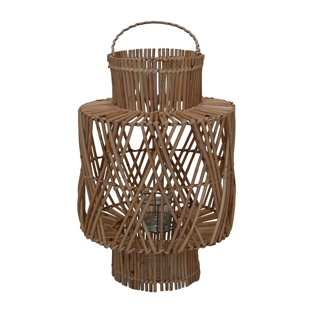 Laterne XXL 60cm, Rattan