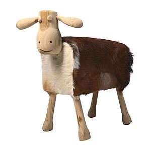 Hocker, Schaf