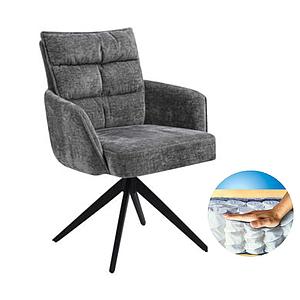 Paris AL, grey/ Sitz Federkern