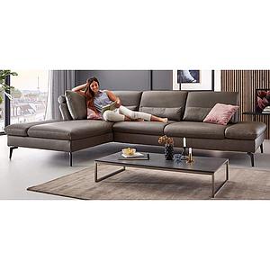 Nova Plan Leder N.13 Longchair verstellbar