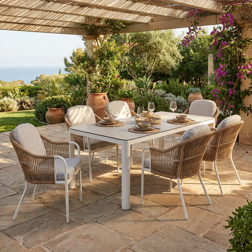 Olivia T220 + 6xAL-Stuhl