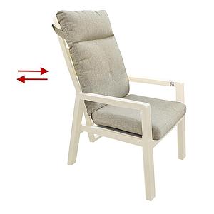Palermo Positionsstuhl, cream ohne Teak