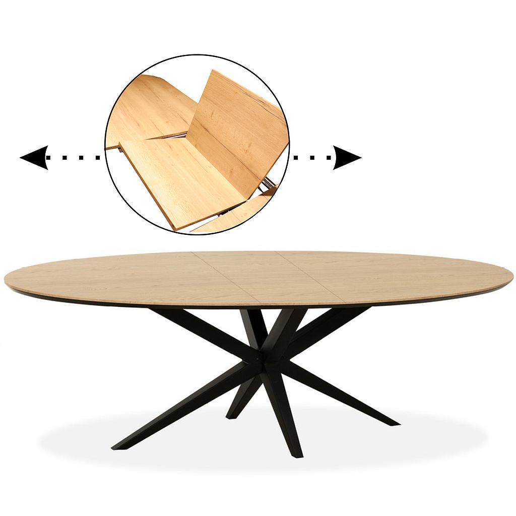 AZ-Tisch oval 180+ MX Well