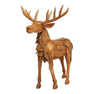 Deer 120cm Wurzelholz