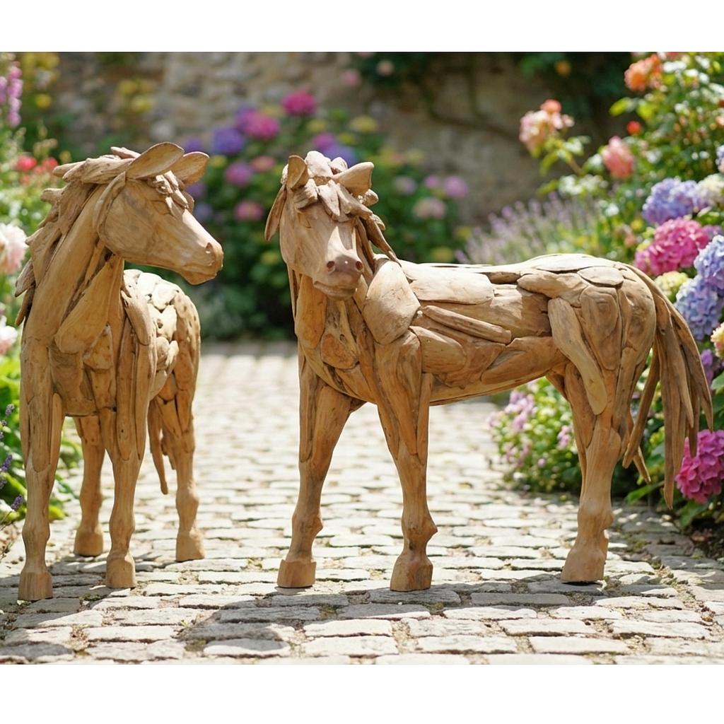 Pony 120cm, Wurzelholz 