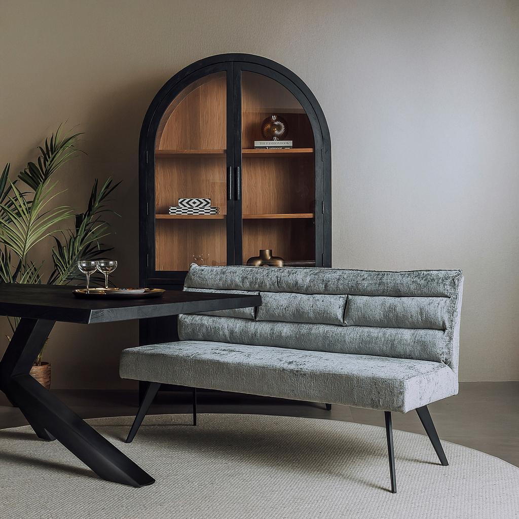 Paris Bank, grey 160/180/200