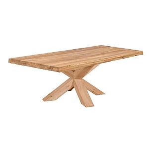 Maßtisch-4/6, 160+ Eiche MBS BK+S massiv