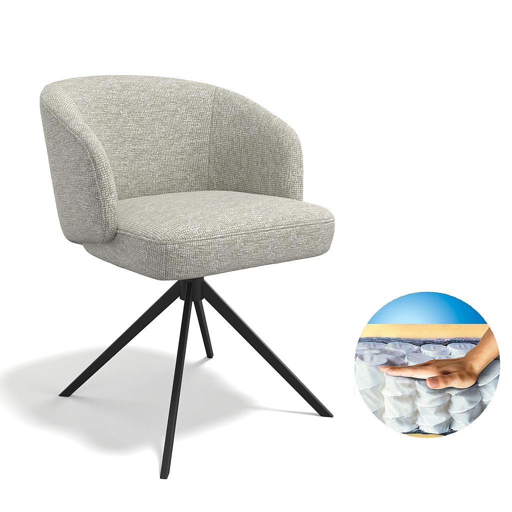 Ellis AL, natural/ Sitz Federkern