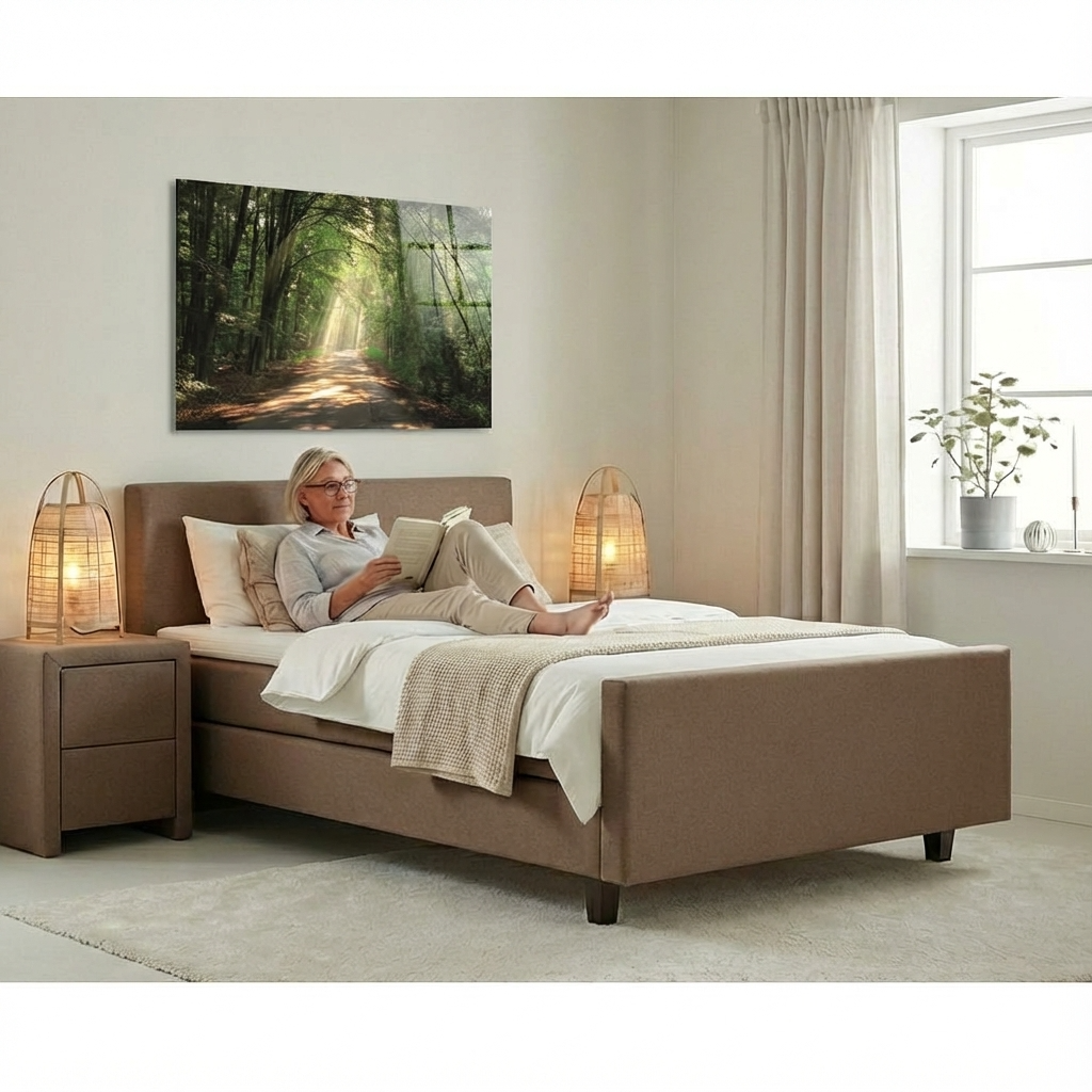 Wien-120 anthr. mit Fußteil Werbekombi 