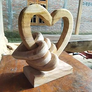 Love chain, Sculptur 25cm